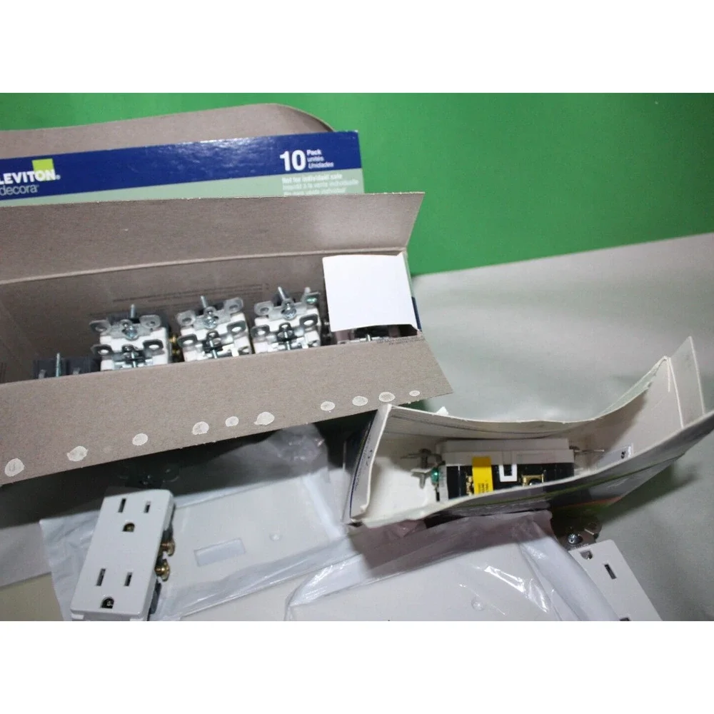 82 Piece Leviton Outlets Light Switch Covers And More